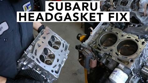 2009 Outback Head Gasket Repair 